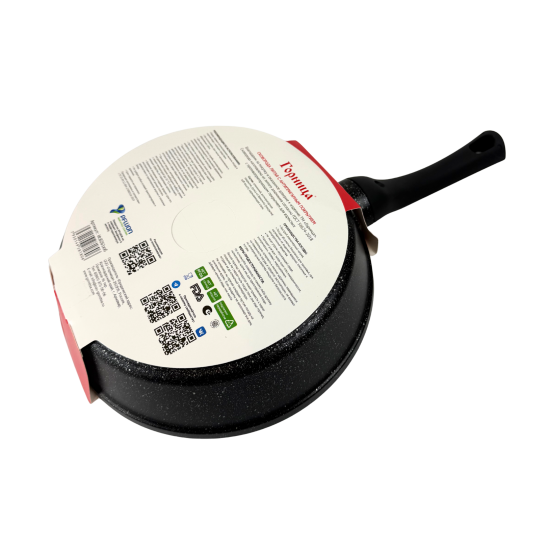 Сковорода 260мм Юбил. индукц. пласт/руч. без кр, Ис8261юб