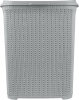 Корзина для белья Plast Team Melange 65л 463х406х507 мм серый шторм PT408011025 