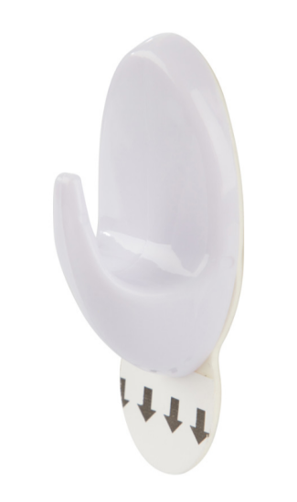 Крючки самоклеящиеся ABS 3х5 см, 3 шт 008082