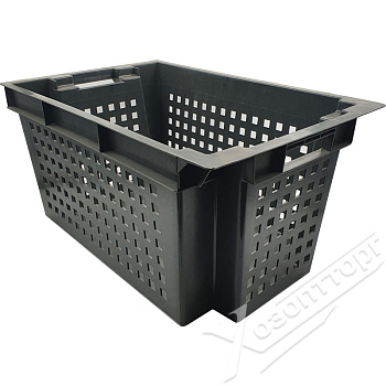 Ящик для овощей (600*400*300) черный №2 Бр. 9. 20.
