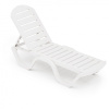Шезлонг "Солярис" (белый) М8861