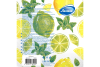 Салфетки Лилия 33х33 "Мохито" 2сл 20л, 15 в тр.уп. 2470