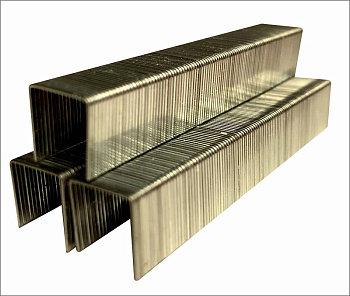 Скоба закаленная 8мм (11,3*0,7мм) для мебельного степлера 1000шт 18-02-002