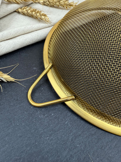 Сито золото 16 см  OLS-432-5