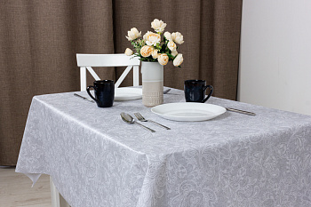 Клеенка Алегра 160см Полынь, сер PW195-R759-3-160