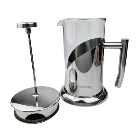 Френч-пресс комбинированный (нерж/стекло), 1000мл ФП-02 Френч-пресс комбинированный (нерж/стекло), 1000мл ФП-02