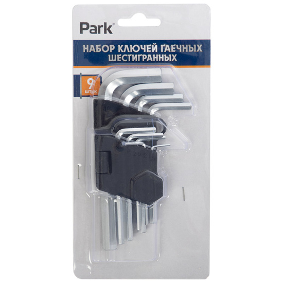 Набор ключей гаечных шестигранных Park 9 шт 100698