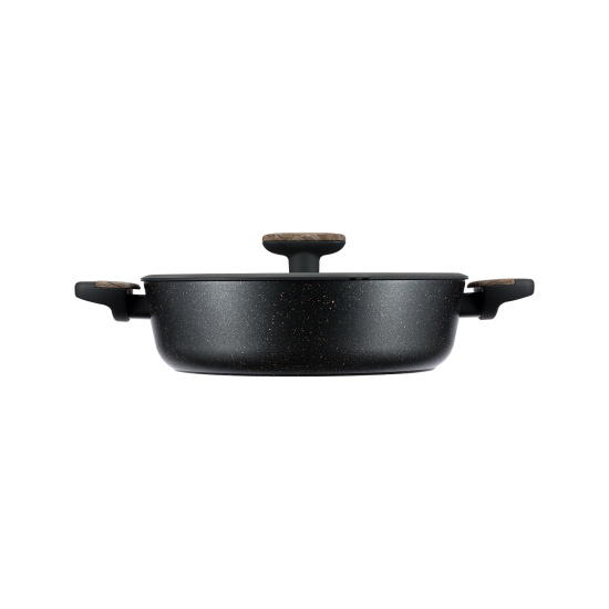 Сотейник с двумя ручками 3,3л с крышкой 26см Linea ALBERO (индукция) 62-1226 Сотейник с двумя ручками 3,3л с крышкой 26см Linea ALBERO (индукция) 62-1226