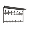 Вешалка с полкой 2-х ярусная "Торонто 32", hanger with shelf (Графит) ВСПТ32  ГР