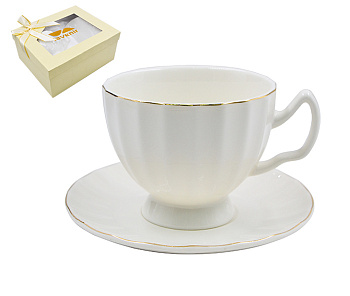 Набор в коробке (2 пр.) Lavenir "Пломбир" 230 мл, 13,5 см, 14G04-GL 2G фарфор 00110497