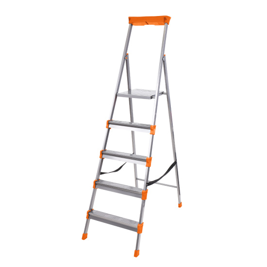 Стремянка широкие 5 ступеней (металл) СМ5