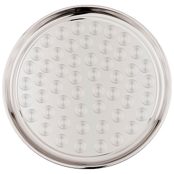 ПОДНОС AGNESS, КРУГЛЫЙ, 35 СМ. БЕЗ УПАКОВКИ (КОР=60ШТ.) (880-120)