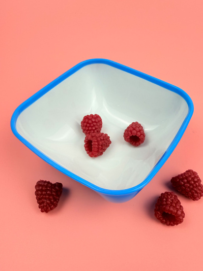 Миска пластиковая 10,5*10,5см (цвет микс) OLS-179-22