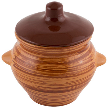 Горшок 0,5 л для жаркого "Полосы" 006691