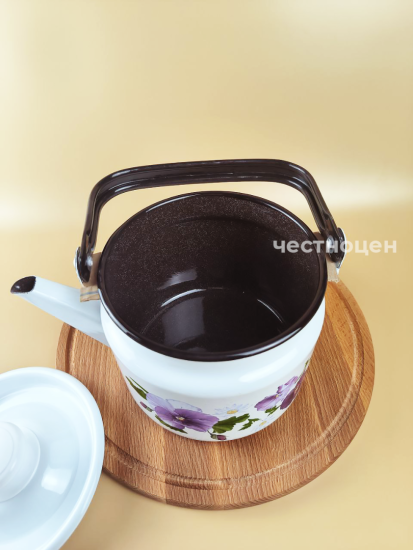 Чайник для плиты 2,0л С-2710П2/4Рч "Анютины глазки"