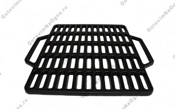 Решетка барбекю литая чугунная 400*440 арт. реш440