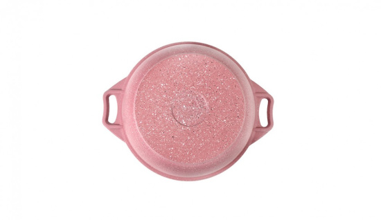 Кастрюля 2л со стеклянной крышкой,АП линия "Trendy style" (rose) к21tsr