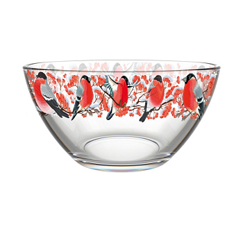 Салатник большой арт. 326/1-Д (Зимние забавы)