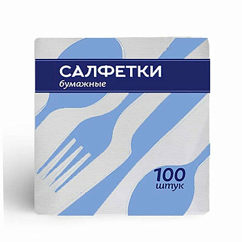 Салфетки Ромашка 24х24 1сл 100л (1436),,