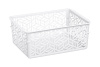 Корзинка универсальная "Линден" 1,4л, 190х140х75мм (белый) 221313029/01 