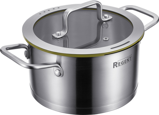 Кастрюля со стек. кр. 1,8л; 16х9 см Linea PALERMO 77-0216