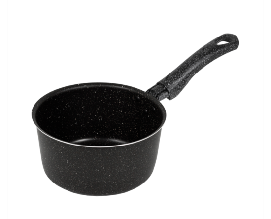 Кастрюля (ковш) 1,5 л., 160 мм, 1 руч., б/кр, а/п. Easy Stone. Алюминий марки А5 6116152