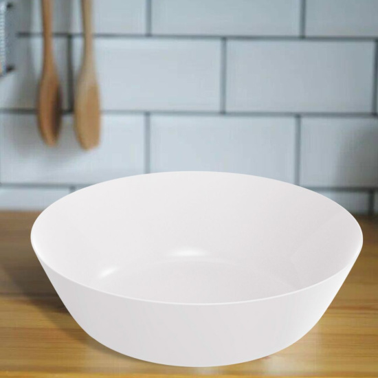 Тарелка глубокая "Натура" d170мм белая С946БЕЛ