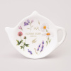 ПОДСТАВКА ПОД ЧАЙНЫЙ ПАКЕТИК AGNESS "FLOWER STORY" 12*8,5*1,5 СМ (КОР=144ШТ.) (358-2184)