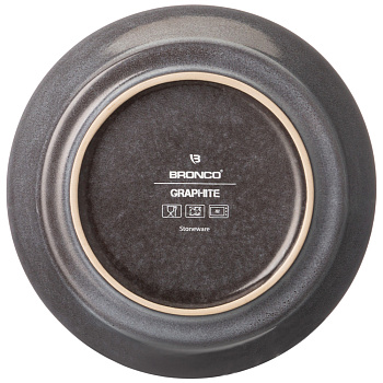 САЛАТНИК BRONCO "GRAPHITE" 16,5*5,5 СМ (КОР=24ШТ,) (445-122)