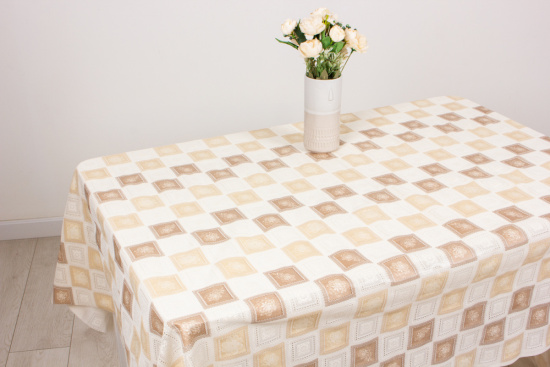 Клеенка 137см Lace Print CYM-211F-3 беж