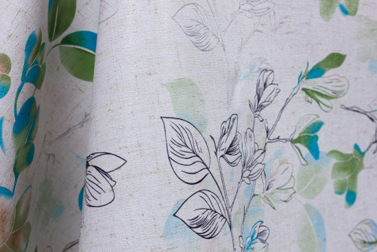 Клеенка Алегра, 140 см, SR6055-1, Актинидии