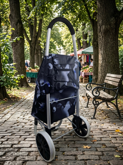 Сумка на колесах хозяйственная OLS-10873-5