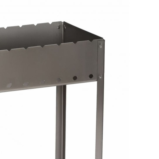 Мангал "Дачный" 1,6мм на высоких ножках 1с2176