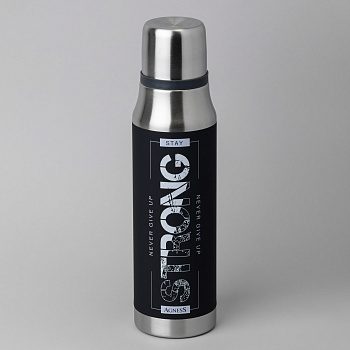 ТЕРМОС STAY STRONG 1000 МЛ, КОЛБА НЕРЖ.СТАЛЬ 18/10 (798-106)