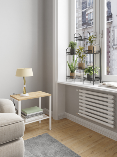 Подставка для цветов Лира 36 Черная ПДЦЛИ36 Ч