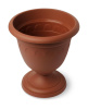 Вазон высокий Колывань 8.1л д30см терракотовый С136Т