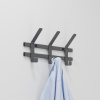 Вешалка настенная "ТОРОНТО 3" (Графит) ВНТ3  ГР