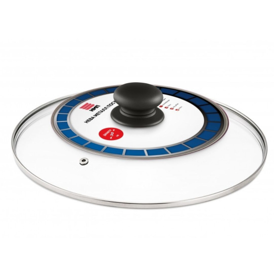 Крышка стекл. с метал. ободом 30 см 43030