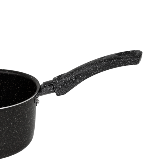 Кастрюля (ковш) 1,5 л., 160 мм, 1 руч., б/кр, а/п. Easy Stone. Алюминий марки А5 6116152