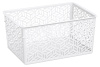 Корзинка универсальная "Линден" 3,2л, 230х160х110мм (белый) 221313229/01