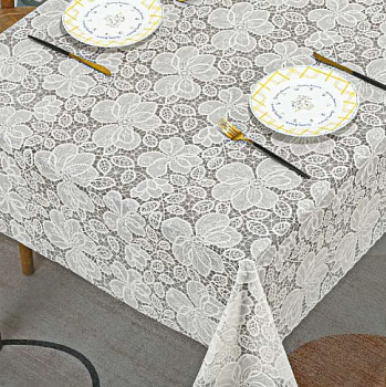 Клеенка столовая Grace Лейс 1,37*20м CL-0714VP