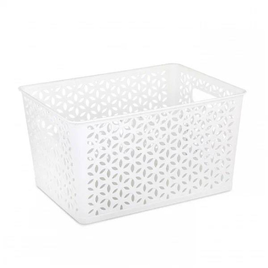 Корзина "Мираж" 290х190х150мм (с крышкой) М8369