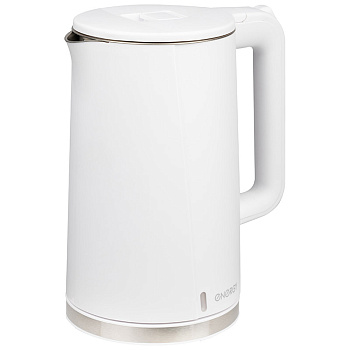 Чайник ENERGY E-208 (1,7 л)  белый, двойной корпус 164148