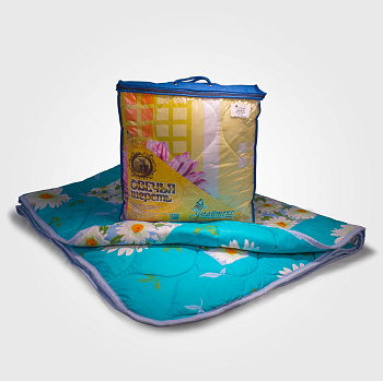 Одеяло шерстяное 1,5 сп норма полиэстер