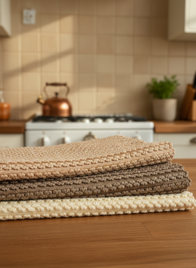 Набор салфеток из микрофибры  30*30 см, 3 шт OLS-140-11