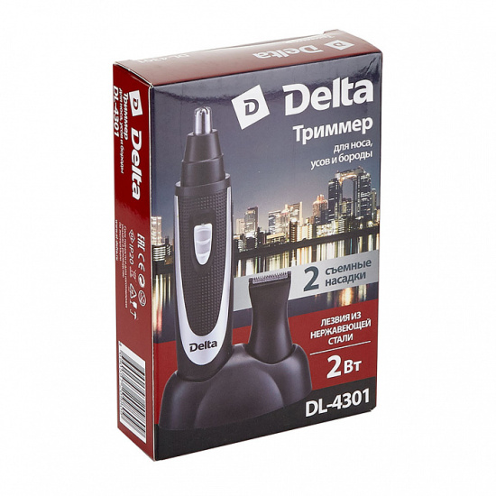Триммер для носа, ушей и бороды DELTA DL-4301