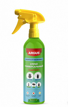 Спрей универсальный от клопов и тараканов 500мл ARGUS AR-4690