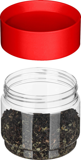 Емкость для сыпучих продуктов 0,5л (красный) 223138006/03 Емкость для сыпучих продуктов 0,5л (красный) 223138006/03
