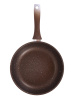 Сковорода 280мм с ручкой,АП(кофейный мрамор) линия "Marble Induction" смки280а Сковорода 280мм с ручкой,АП(кофейный мрамор) линия "Marble Induction" смки280а