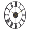 Часы настенные круг 45,5см, открытая стрелка, корпус черный "Классика" "Рубин" 4848-004,,